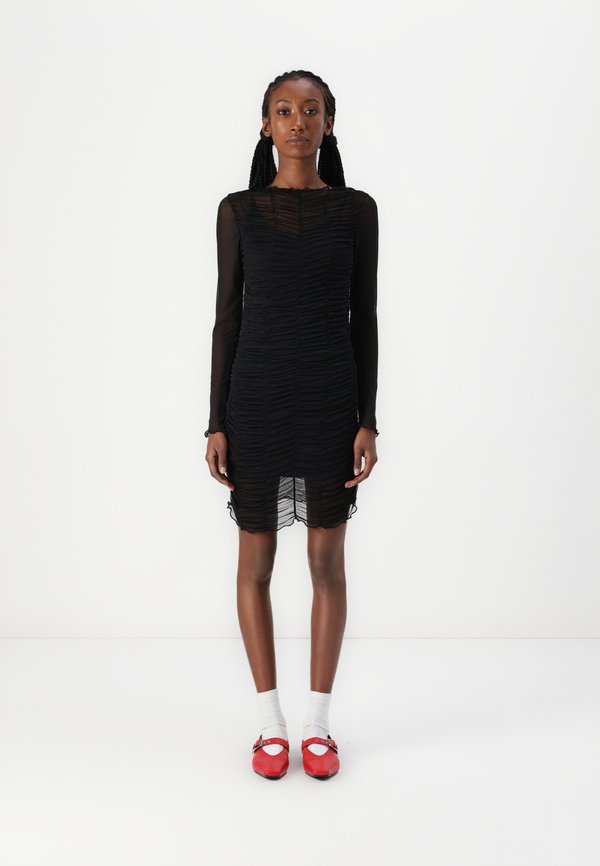 NMJUDITH DRAPED SHORT DRESS - Cocktailkleid/festliches Kleid