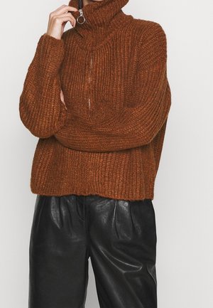 Chaqueta de punto - ochre