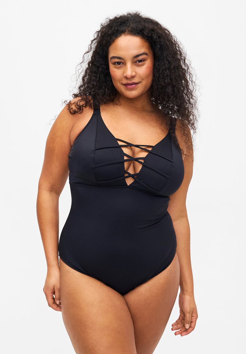 Zizzi Badpak - black