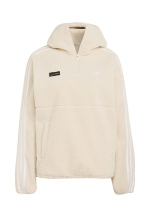 adidas Originals, ADIDAS ORIGINALS BY JENNIE FLEECE - Поларен пуловер - clear brown