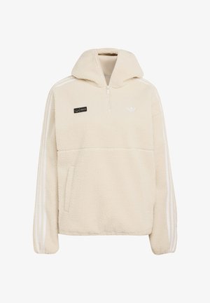 adidas Originals, ADIDAS ORIGINALS BY JENNIE FLEECE - Поларен пуловер - clear brown