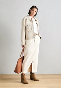 Anna Field Biker-/cowboynilkkurit - cognac