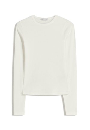 Bershka T-shirt à manches longues - white