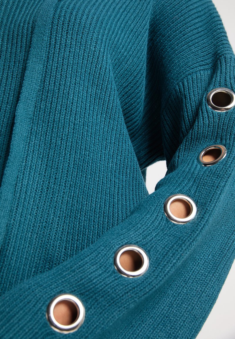 Damen Sweatshirts | myMo ROCKS Kapuzenpullover petrol - EZ30758 Damen Sweatshirts | myMo ROCKS Kapuzenpullover petrol - EZ30758
