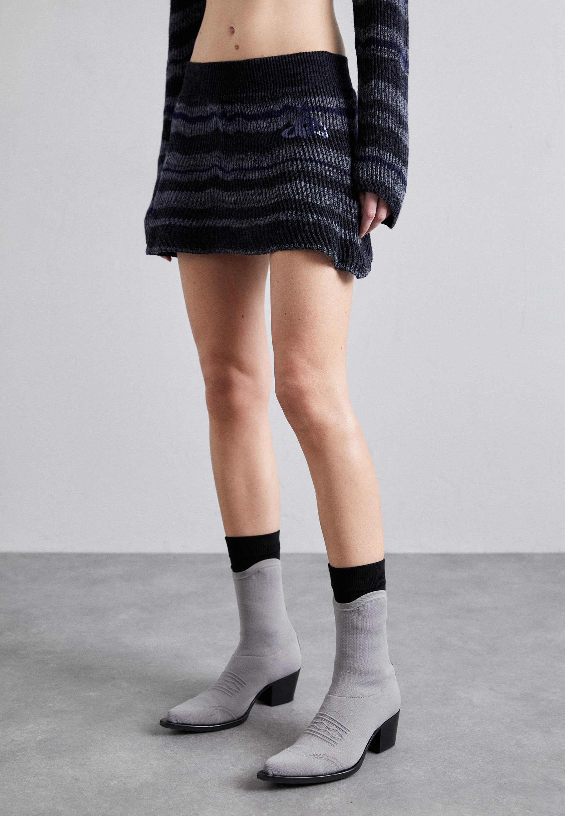 Vivienne Westwood｜SKIRTS (BEDROCK SKIRT (18020012 K003F Vivienne Westwood BEDROCK SKIRT - Mini skirt - blue - Zalando