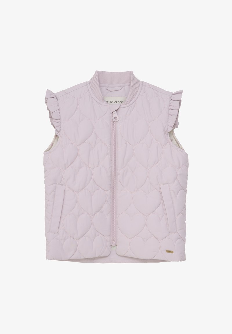 Minymo MIVEST QUILTED - Vest - burnished lilac