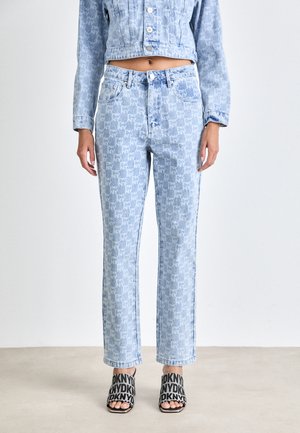 DKNY PANTS - Jeans a sigaretta - blue