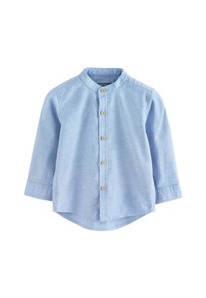 REGULAR FIT - LONG SLEEVE GRANDAD COLLAR OXFORD - Cămașă - blue