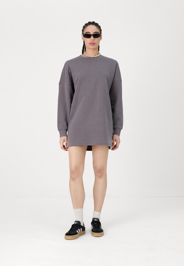 NMALDEN SHORT DRESS  - Day dress - charcoal gray3