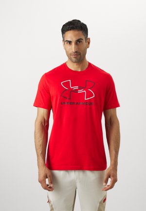 FOUNDATION UPDATE - T-shirt de sport - red/white/black
