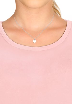 FILIGREE PLATE - Necklace - silberfarben