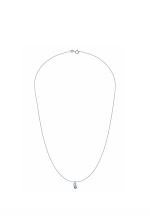 TOPAZ AND DIAMOND - Náhrdelník - white gold-coloured
