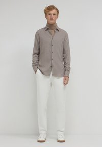 Calliope TESSUTO SPIGATO - Shirt - beige