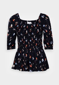 Não selecionado, black/blue/warm orange