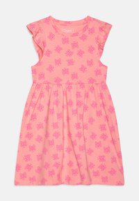 Friboo 2 PACK - Jersey dress - yellow/pink