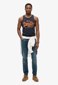 Superdry & Co VINTAGE LOGO CALI - Top - eclipse navy