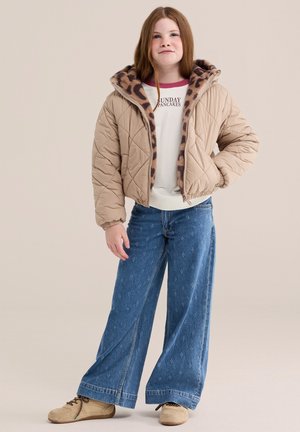 WE Fashion, REVERSIBLE - Winterjas - beige