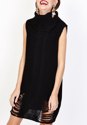 Vestido de punto - black