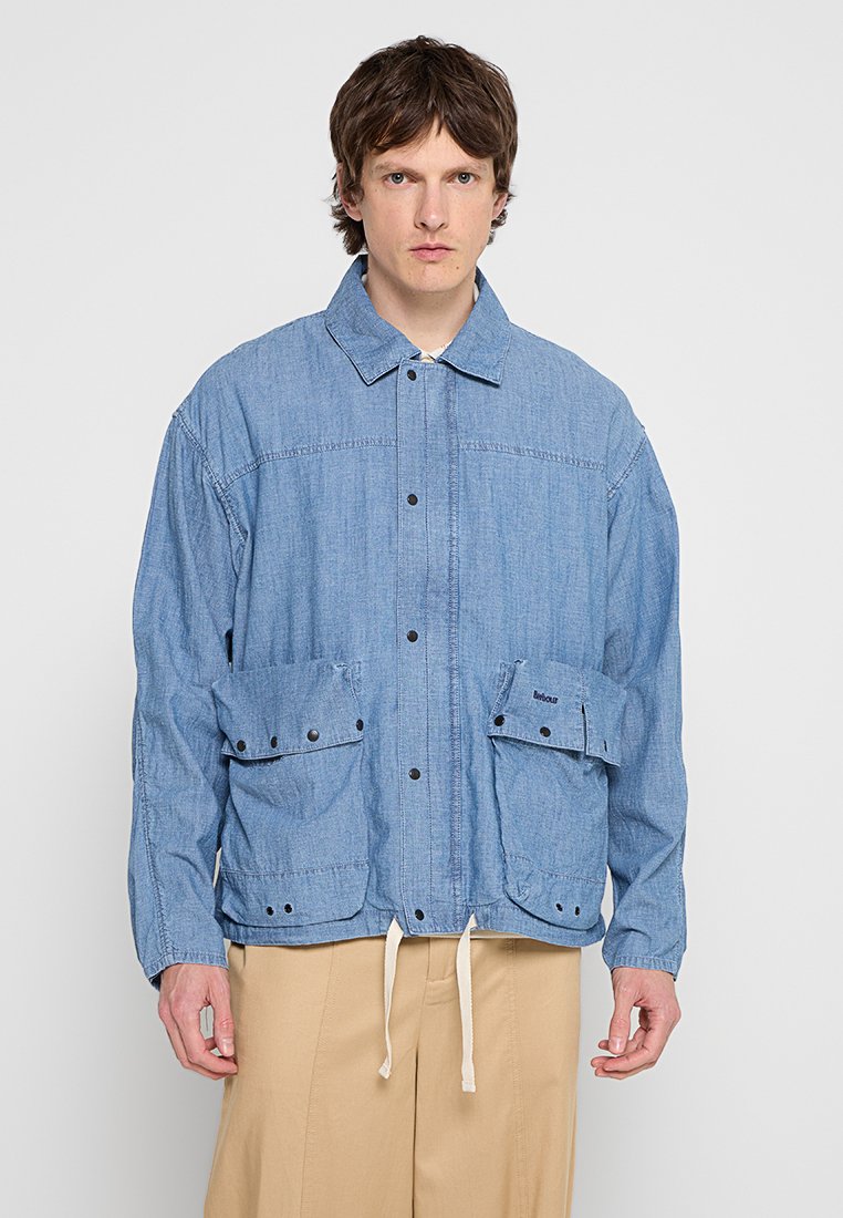 Barbour Spijkerjas lichtblauw