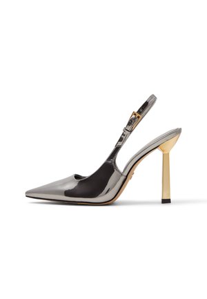 PILLOW WALK SLING BACK MARYSA - Klassieke pumps - pewter