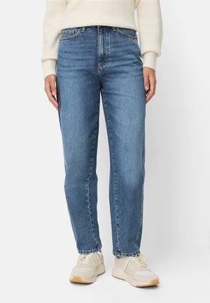 camel active BARREL JEANS MIT GÜRTELSCHLAUFEN - Wide leg - foggy blue used