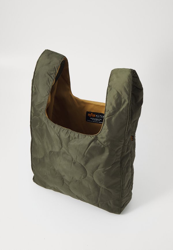 UNISEX - Tote bag - dark olive4
