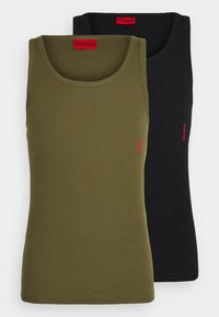 HUGO TANK TWIN PACK - Unterhemd/-shirt - open green/grün