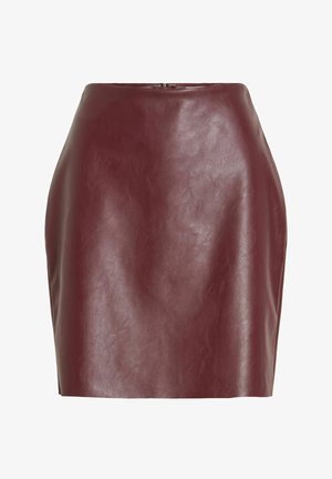 VILA, VIDAGMAR HW COATED SKIRT - NOOS - Jupe crayon - port royale