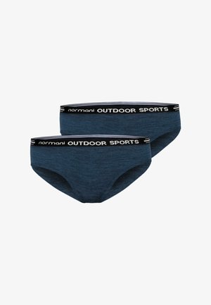 normani Outdoor Sports 2ER PACK RWS MERINO Hipster Unterwäsche - Slip - navy