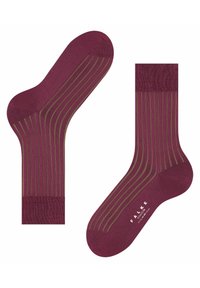 FALKE SHADOW - Socken - red plum (8236)