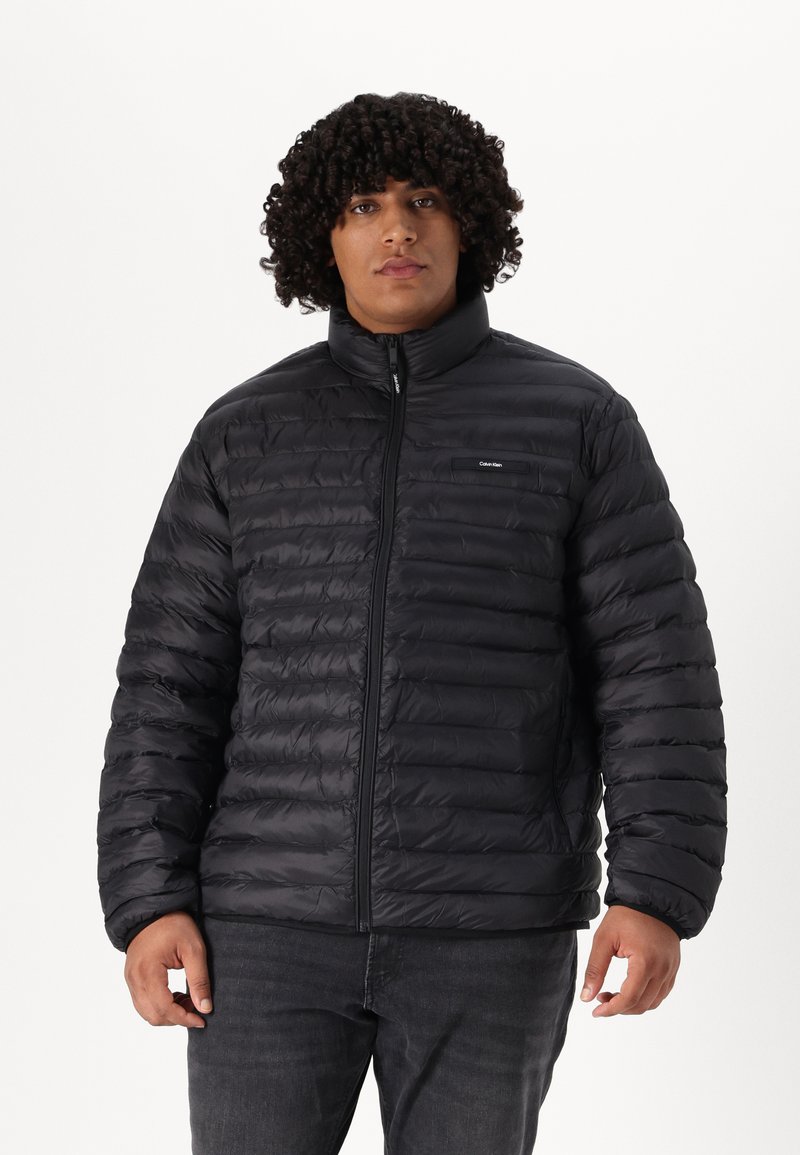 Calvin Klein QUILT JACKET - Jas - black