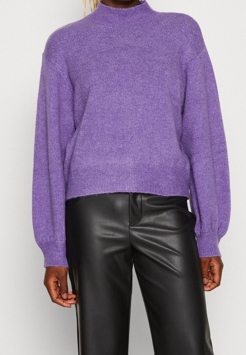 Even&Odd Stickad tröja - purple