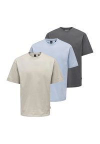 Unausgewählt, beige dunkelgrau hellblau