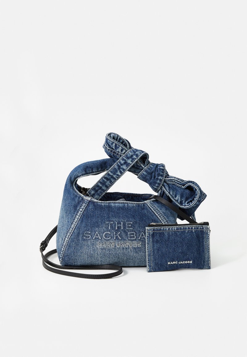 MARC JACOBS THE MINI SACK - Handtas - medium wash indigo