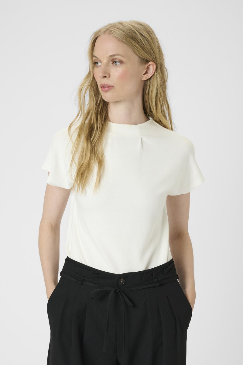 Karen by Simonsen DANDYKB  - Pamata T-krekls - egret