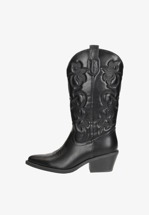 SUB55 WESTERN - Cowboy-/Bikerlaarsjes - zwart