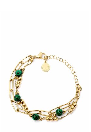 Pulsera - gold-coloured/green