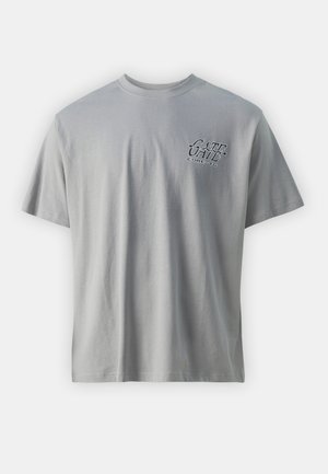 Jack & Jones JCONAVIGATE TEE CREW NECK UNISEX - Μπλουζάκι με στάμπα - gray