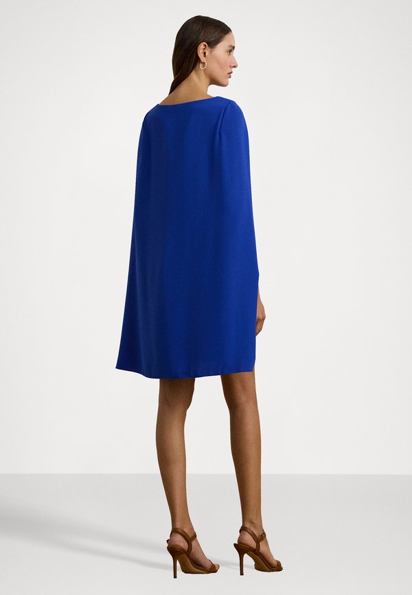 CAPE GEORGETTE COCKTAIL DRESS - Cocktail dress / Party dress - new sapphire4