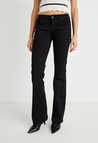 LTB - ROXY LOW RISE - Flared Jeans - black Thumbnail Image 1