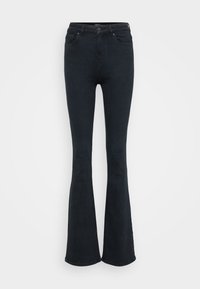 ONLMILA FLARED - Zvonové džínsy - blue black denim