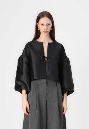 Gina Tricot PUFF SLEEVE  - Blouse - black