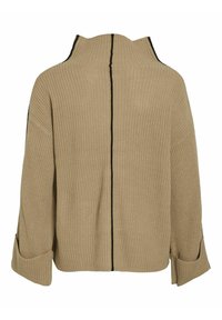 VILA VIVIGGA CONTRAST - Maglione - savannah tan