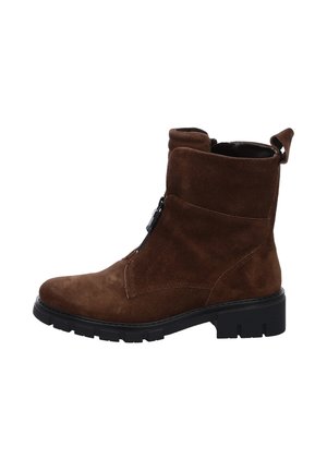 DOVER - Platform ankle boots - mocca
