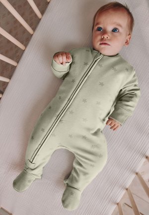 Next, REGULAR FIT - 2.5 TOG WADDED SLEEPSUIT  . - Grenouillère - green star