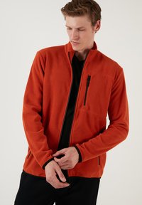 Buratti SLIM FIT - Giacca in pile - orange