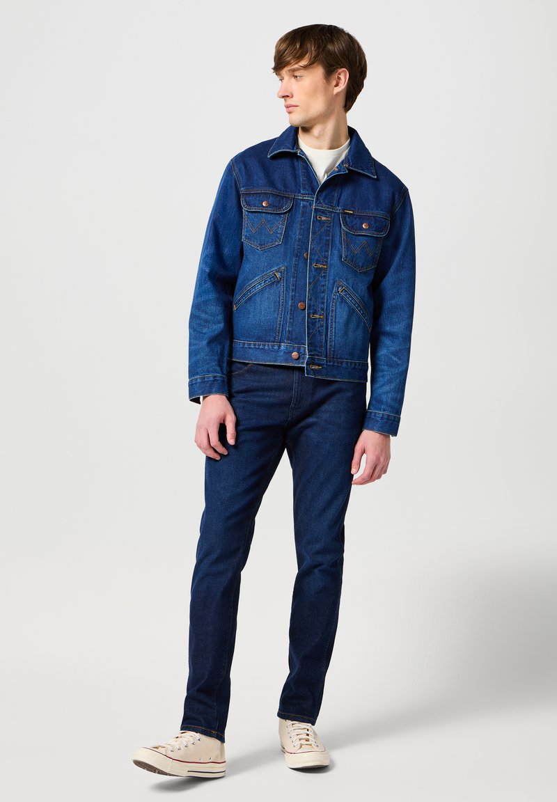 Wrangler Spijkerjas blauw denim/bluedenim