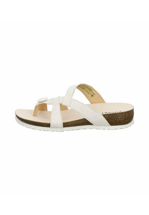 JULIA - T-bar sandals - beige