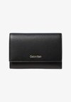 LOGO TRIFOLD - Portemonnee - black