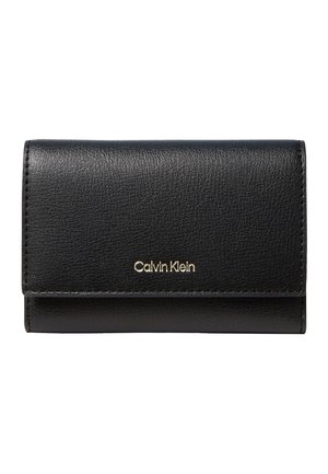 Calvin Klein, LOGO TRIFOLD - Πορτοφόλι - black